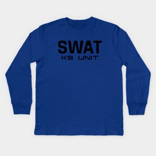 K9 SWAT Unit Kids Long Sleeve T-Shirt